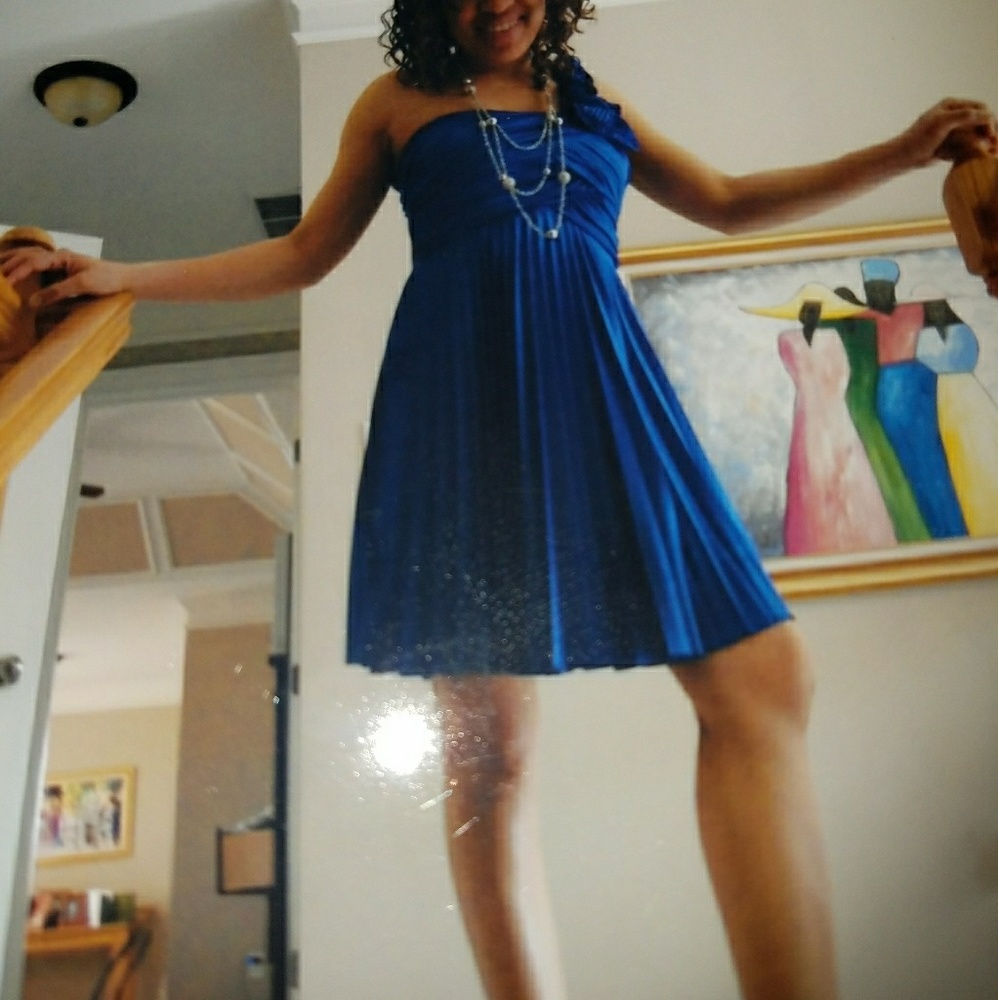 Cute blue dress